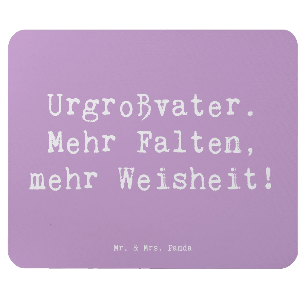 Mouse mat Saying Urgroßvater. Mehr Falten, mehr Weisheit! Mousepad, Einzigartiges Mauspad, PC Zubehör, Büroausstattung, Mauspad, Computer zubehör, Mausunterlage, Designer Mauspad, Arbeitszimmer, Mauspad Büro, Familie, Vatertag, Muttertag, Bruder, Schwester, Mama, Papa, Oma, Opa