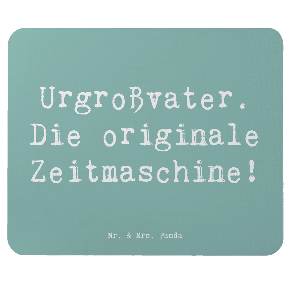 Mouse mat Saying Urgroßvater. Die originale Zeitmaschine! Mousepad, Computer zubehör, Büroausstattung, PC Zubehör, Arbeitszimmer, Mauspad, Einzigartiges Mauspad, Designer Mauspad, Mausunterlage, Mauspad Büro, Familie, Vatertag, Muttertag, Bruder, Schwester, Mama, Papa, Oma, Opa