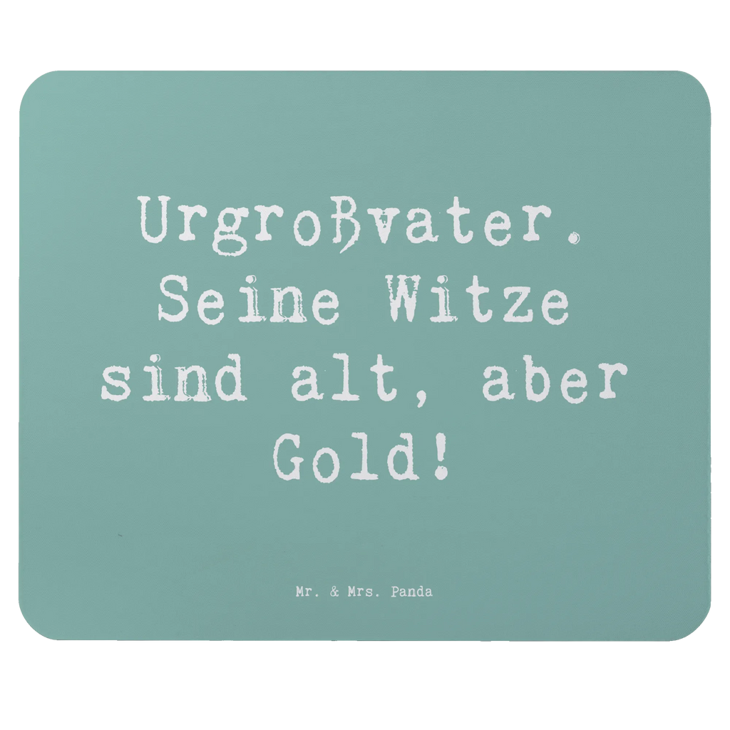 Mouse mat Saying Urgroßvater. Seine Witze sind alt, aber Gold! Mousepad, Computer zubehör, Büroausstattung, PC Zubehör, Arbeitszimmer, Mauspad, Einzigartiges Mauspad, Designer Mauspad, Mausunterlage, Mauspad Büro, Familie, Vatertag, Muttertag, Bruder, Schwester, Mama, Papa, Oma, Opa