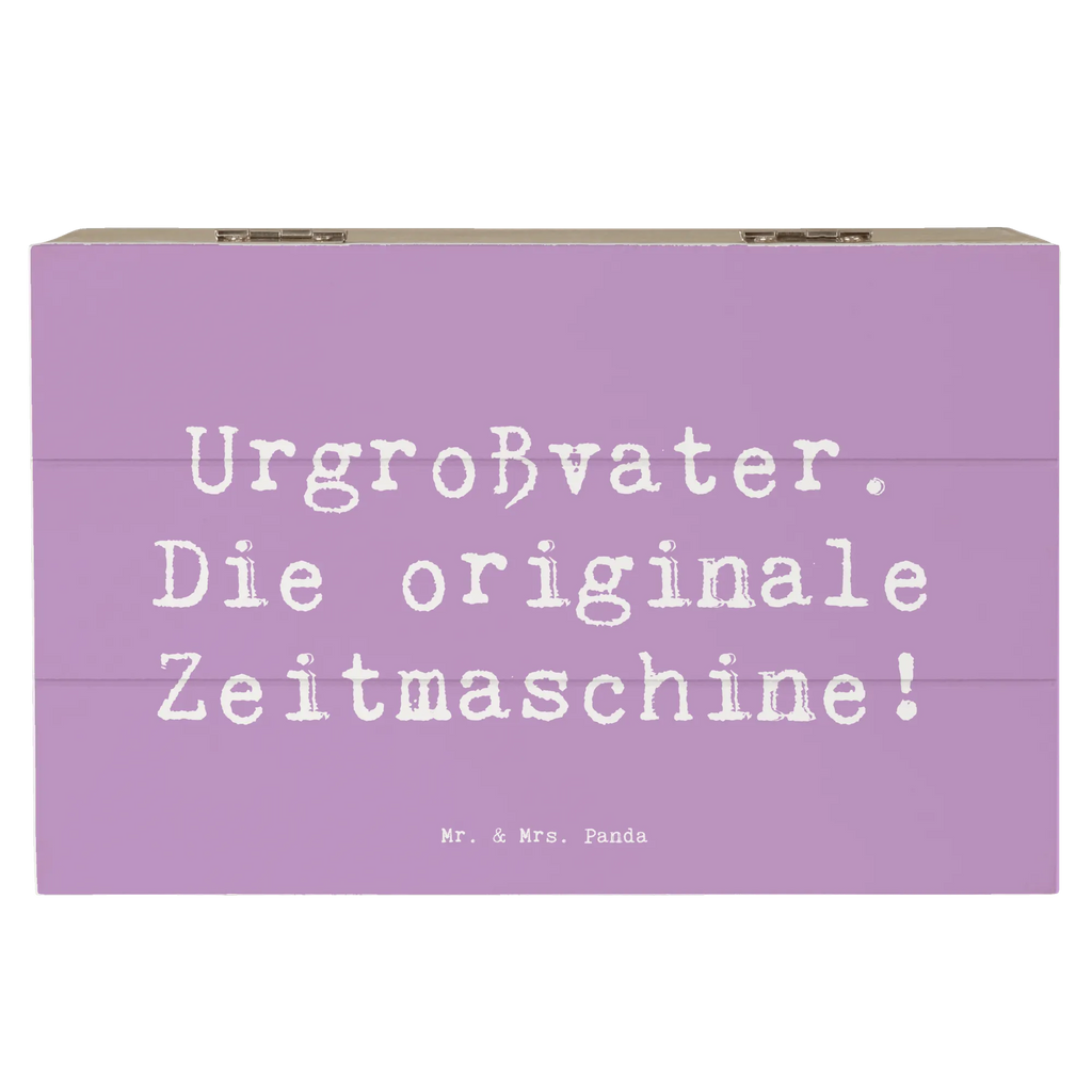 Holzkiste Spruch Urgroßvater Zeitmaschine Holzkiste, Aufbewahrungsbox, Schatulle, XXL, Erinnerungsbox, Geschenkbox, Truhe, Dekokiste, Erinnerungskiste, Geschenkdose, Schatzkiste, Kiste, Familie, Vatertag, Muttertag, Bruder, Schwester, Mama, Papa, Oma, Opa