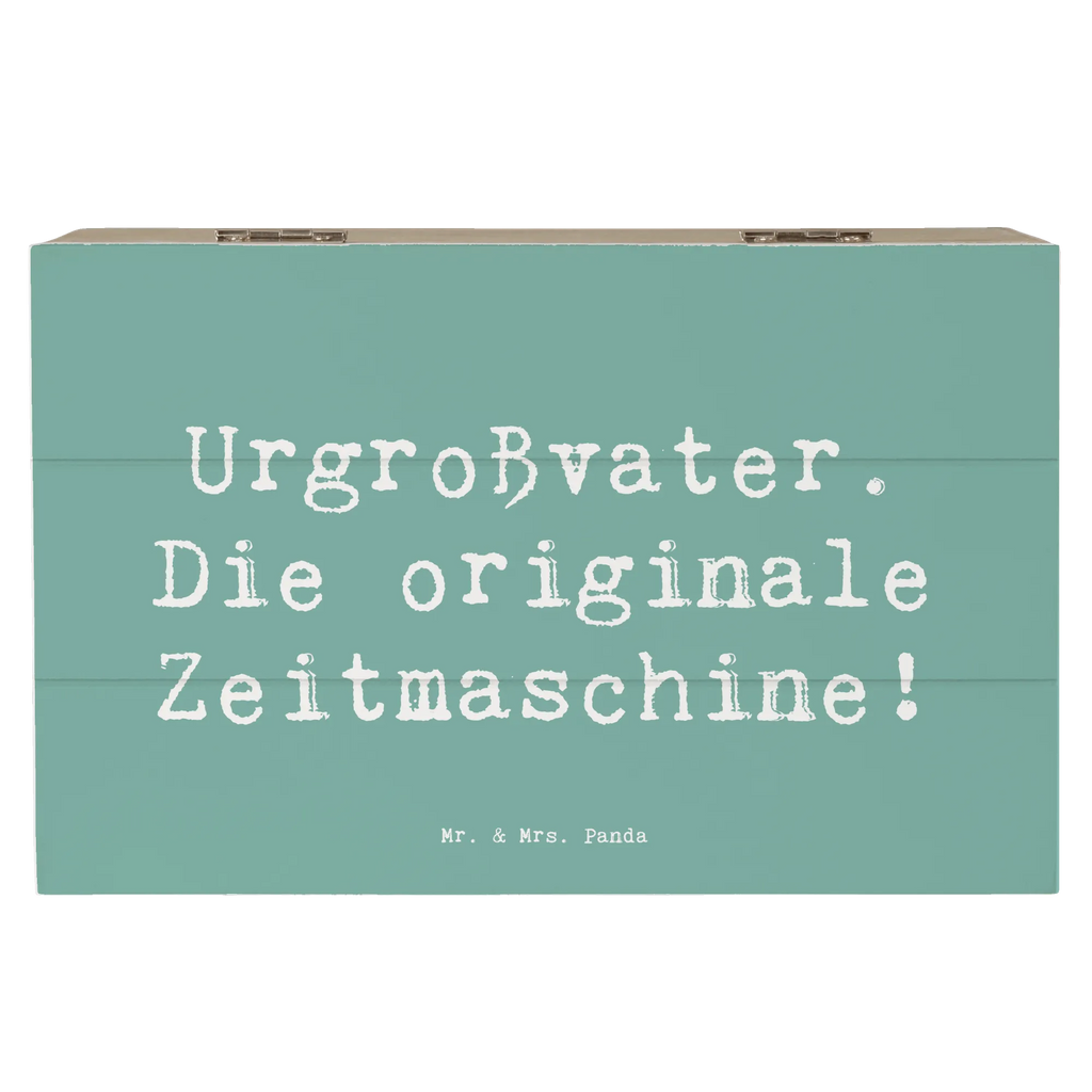 Holzkiste Spruch Urgroßvater Zeitmaschine Holzkiste, Aufbewahrungsbox, Schatulle, XXL, Erinnerungsbox, Geschenkbox, Truhe, Dekokiste, Erinnerungskiste, Geschenkdose, Schatzkiste, Kiste, Familie, Vatertag, Muttertag, Bruder, Schwester, Mama, Papa, Oma, Opa