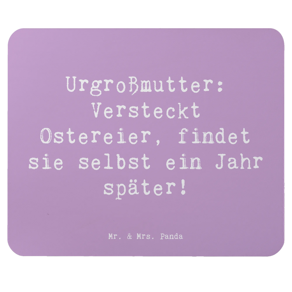 Mouse mat Saying Urgroßmutter: Versteckt Ostereier, findet sie selbst ein Jahr später! Mousepad, Computer zubehör, Büroausstattung, PC Zubehör, Arbeitszimmer, Mauspad, Einzigartiges Mauspad, Designer Mauspad, Mausunterlage, Mauspad Büro, Familie, Vatertag, Muttertag, Bruder, Schwester, Mama, Papa, Oma, Opa