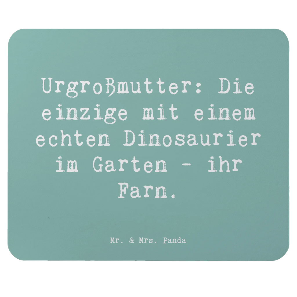 Mouse mat Saying Urgroßmutter: Die einzige mit einem echten Dinosaurier im Garten – ihr Farn. Mousepad, Computer zubehör, Büroausstattung, PC Zubehör, Arbeitszimmer, Mauspad, Einzigartiges Mauspad, Designer Mauspad, Mausunterlage, Mauspad Büro, Familie, Vatertag, Muttertag, Bruder, Schwester, Mama, Papa, Oma, Opa
