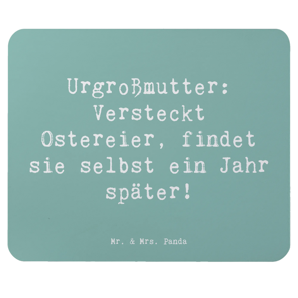 Mouse mat Saying Urgroßmutter: Versteckt Ostereier, findet sie selbst ein Jahr später! Mousepad, Computer zubehör, Büroausstattung, PC Zubehör, Arbeitszimmer, Mauspad, Einzigartiges Mauspad, Designer Mauspad, Mausunterlage, Mauspad Büro, Familie, Vatertag, Muttertag, Bruder, Schwester, Mama, Papa, Oma, Opa