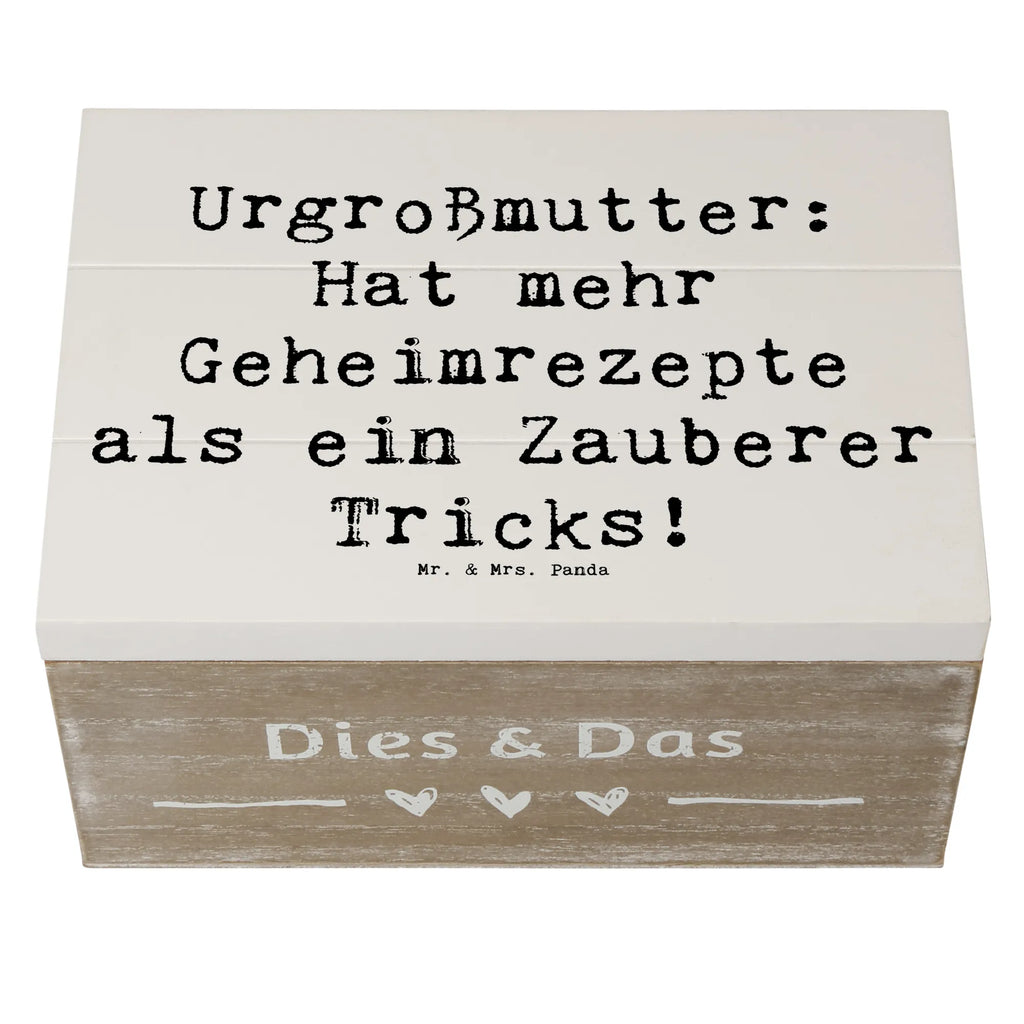 Holzkiste Spruch Urgroßmutter Schätze XXL, Geschenkbox, Holzkiste, Kiste, Dekokiste, Aufbewahrungsbox, Truhe, Erinnerungskiste, Schatzkiste, Schatulle, Geschenkdose, Erinnerungsbox, Familie, Vatertag, Muttertag, Bruder, Schwester, Mama, Papa, Oma, Opa