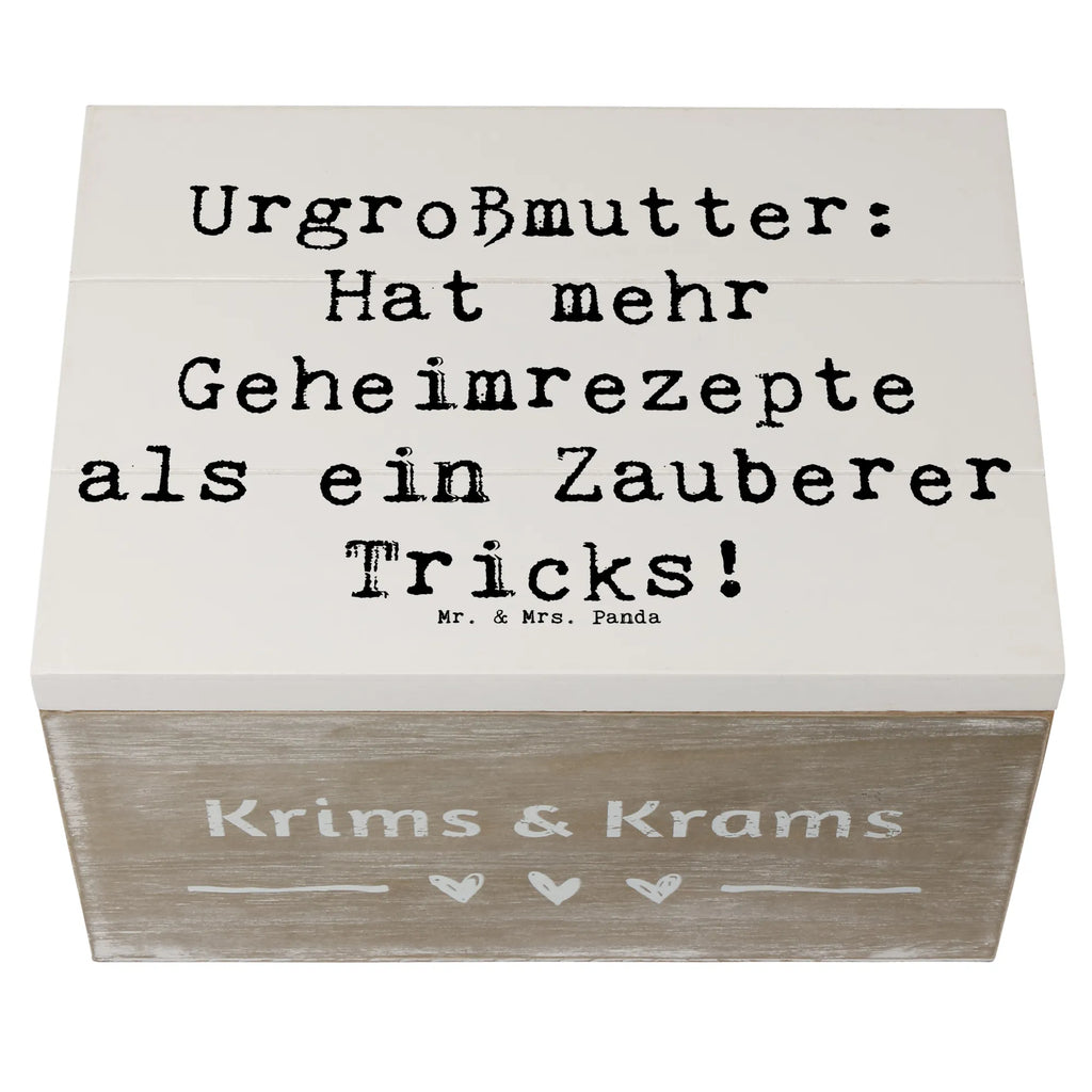 Holzkiste Spruch Urgroßmutter Schätze XXL, Geschenkbox, Holzkiste, Kiste, Dekokiste, Aufbewahrungsbox, Truhe, Erinnerungskiste, Schatzkiste, Schatulle, Geschenkdose, Erinnerungsbox, Familie, Vatertag, Muttertag, Bruder, Schwester, Mama, Papa, Oma, Opa