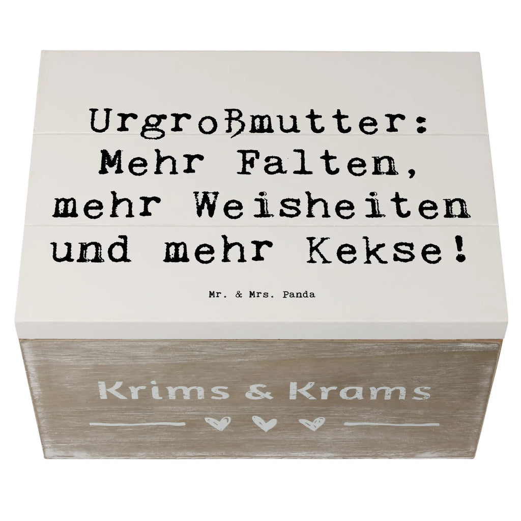 Holzkiste Spruch Urgroßmutter Weisheiten Erinnerungskiste, Truhe, Holzkiste, Aufbewahrungsbox, Schatzkiste, Schatulle, Geschenkbox, Geschenkdose, XXL, Dekokiste, Kiste, Erinnerungsbox, Familie, Vatertag, Muttertag, Bruder, Schwester, Mama, Papa, Oma, Opa