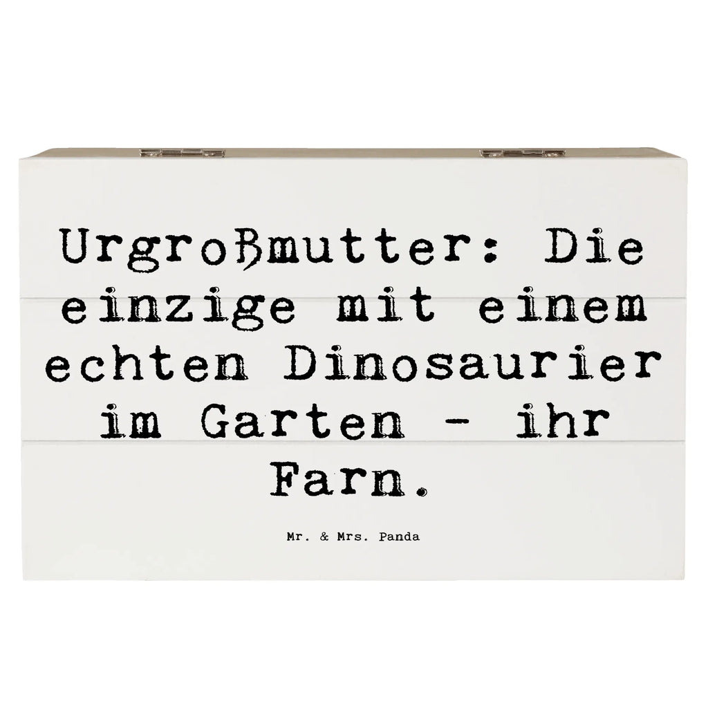 Holzkiste Spruch Urgroßmutter Farn Kiste, Aufbewahrungsbox, XXL, Erinnerungsbox, Dekokiste, Schatzkiste, Schatulle, Geschenkbox, Geschenkdose, Erinnerungskiste, Truhe, Holzkiste, Familie, Vatertag, Muttertag, Bruder, Schwester, Mama, Papa, Oma, Opa
