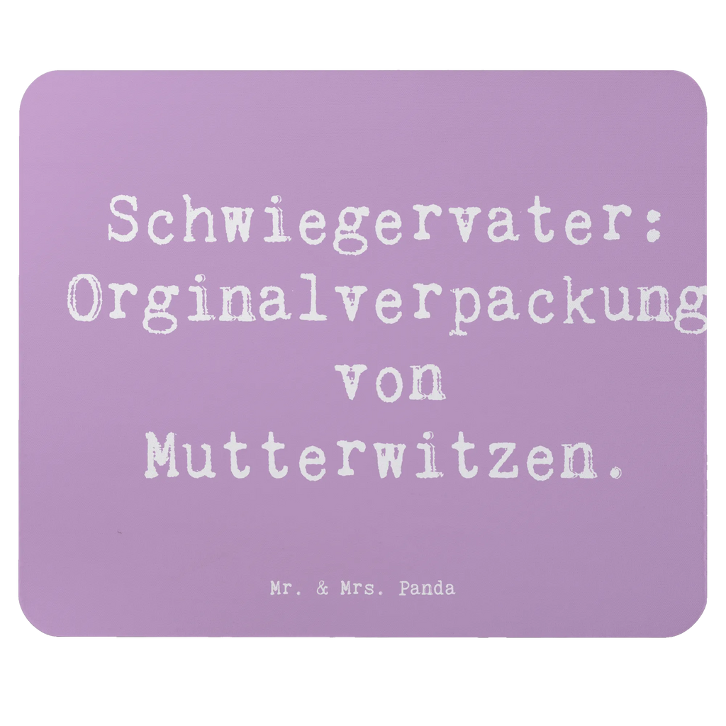 Mouse mat Saying Schwiegervater: Orginalverpackung von Mutterwitzen. Mousepad, Computer zubehör, Büroausstattung, PC Zubehör, Arbeitszimmer, Mauspad, Einzigartiges Mauspad, Designer Mauspad, Mausunterlage, Mauspad Büro, Familie, Vatertag, Muttertag, Bruder, Schwester, Mama, Papa, Oma, Opa