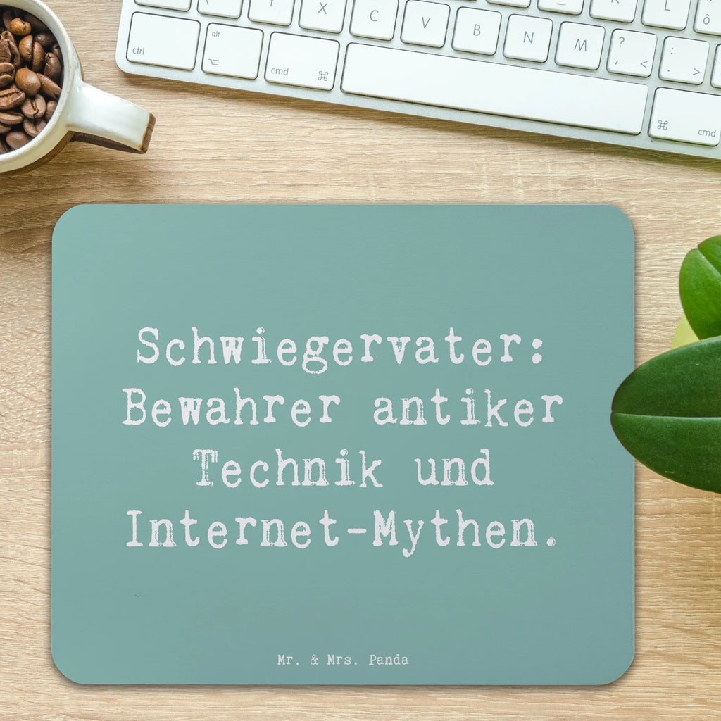 Mouse mat Saying Schwiegervater: Bewahrer antiker Technik und Internet-Mythen. Mousepad, Computer zubehör, Büroausstattung, PC Zubehör, Arbeitszimmer, Mauspad, Einzigartiges Mauspad, Designer Mauspad, Mausunterlage, Mauspad Büro, Familie, Vatertag, Muttertag, Bruder, Schwester, Mama, Papa, Oma, Opa