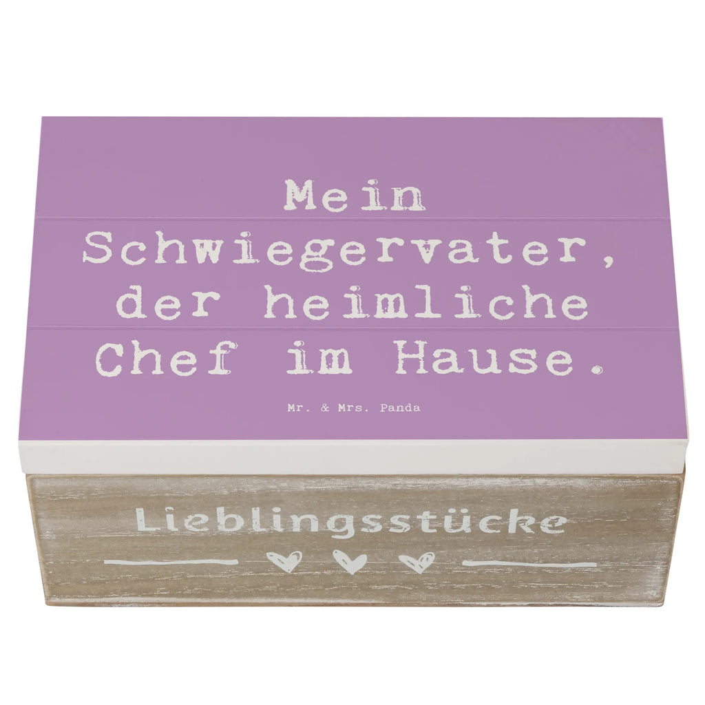 Holzkiste Spruch Schwiegervater Chef Holzkiste, Erinnerungskiste, Erinnerungsbox, Truhe, Kiste, Schatulle, XXL, Geschenkdose, Aufbewahrungsbox, Dekokiste, Schatzkiste, Geschenkbox, Familie, Vatertag, Muttertag, Bruder, Schwester, Mama, Papa, Oma, Opa