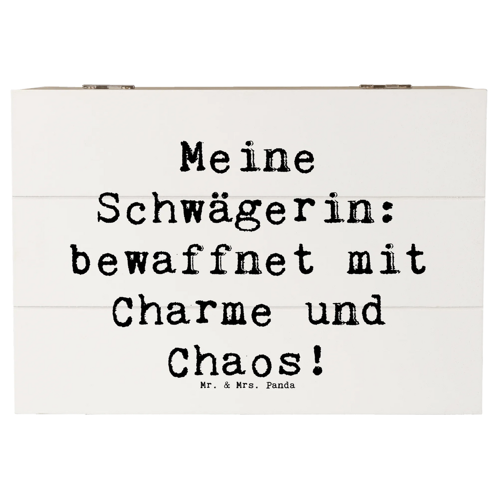 Holzkiste Spruch Schwägerin Charmant Chaos Holzkiste, Geschenkdose, Kiste, Erinnerungsbox, Schatulle, Dekokiste, Geschenkbox, XXL, Erinnerungskiste, Schatzkiste, Truhe, Aufbewahrungsbox, Familie, Vatertag, Muttertag, Bruder, Schwester, Mama, Papa, Oma, Opa
