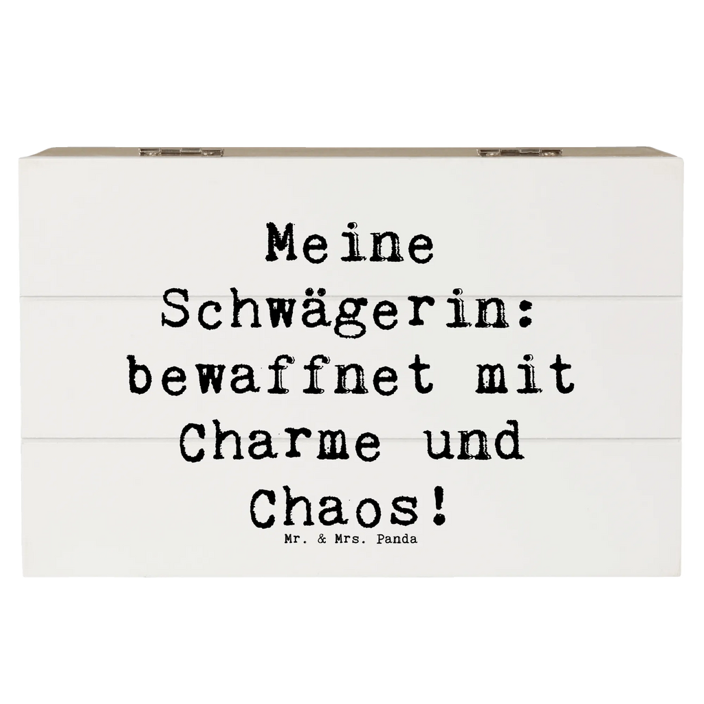 Holzkiste Spruch Schwägerin Charmant Chaos Holzkiste, Geschenkdose, Kiste, Erinnerungsbox, Schatulle, Dekokiste, Geschenkbox, XXL, Erinnerungskiste, Schatzkiste, Truhe, Aufbewahrungsbox, Familie, Vatertag, Muttertag, Bruder, Schwester, Mama, Papa, Oma, Opa