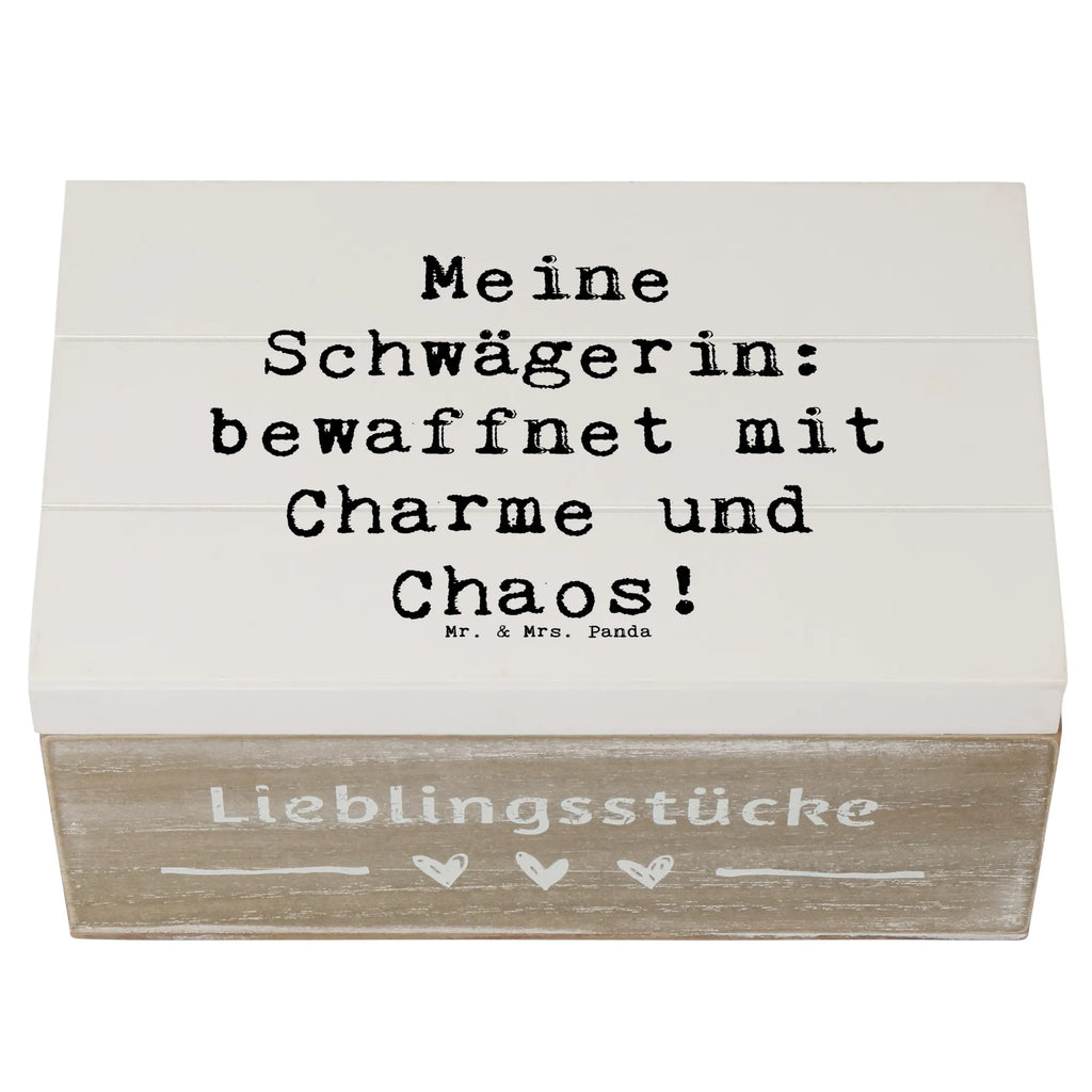 Holzkiste Spruch Schwägerin Charmant Chaos Holzkiste, Geschenkdose, Kiste, Erinnerungsbox, Schatulle, Dekokiste, Geschenkbox, XXL, Erinnerungskiste, Schatzkiste, Truhe, Aufbewahrungsbox, Familie, Vatertag, Muttertag, Bruder, Schwester, Mama, Papa, Oma, Opa