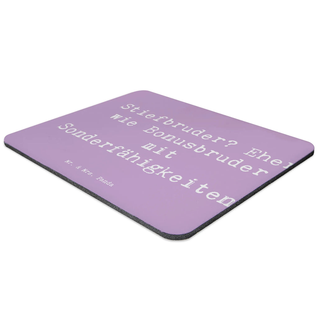 Mouse mat Saying Stiefbruder? Eher wie Bonusbruder mit Sonderfähigkeiten! Mousepad, Computer zubehör, Büroausstattung, PC Zubehör, Arbeitszimmer, Mauspad, Einzigartiges Mauspad, Designer Mauspad, Mausunterlage, Mauspad Büro, Familie, Vatertag, Muttertag, Bruder, Schwester, Mama, Papa, Oma, Opa