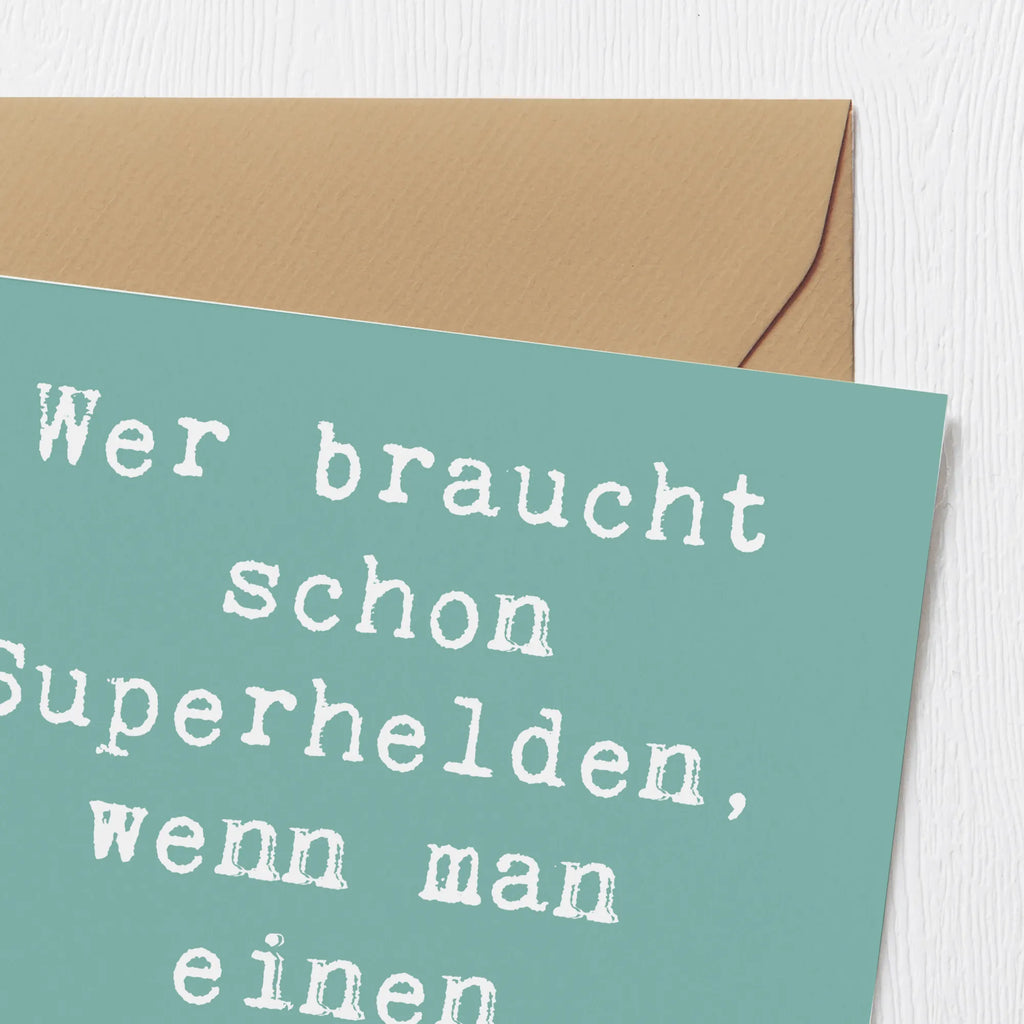 Deluxe Karte Spruch Stiefbruder Held Karte, Hochwertige Klappkarte, Einladungskarte, Grußkarte, Hochzeitskarte, Klappkarte, Hochwertige Grußkarte, Glückwunschkarte, Geburtstagskarte, Familie, Vatertag, Muttertag, Bruder, Schwester, Mama, Papa, Oma, Opa
