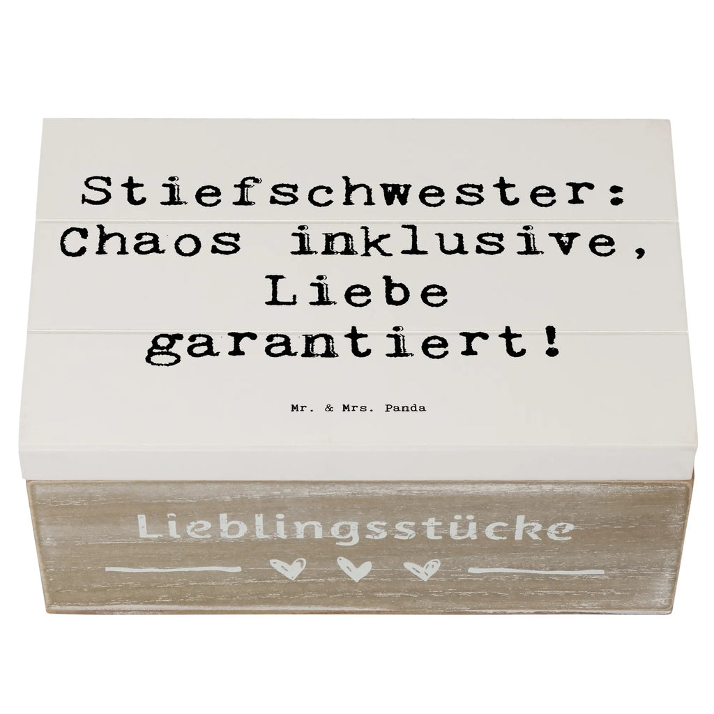 Holzkiste Spruch Stiefschwester Liebe Schatzkiste, Holzkiste, Aufbewahrungsbox, XXL, Erinnerungsbox, Dekokiste, Geschenkdose, Schatulle, Erinnerungskiste, Truhe, Kiste, Geschenkbox, Familie, Vatertag, Muttertag, Bruder, Schwester, Mama, Papa, Oma, Opa
