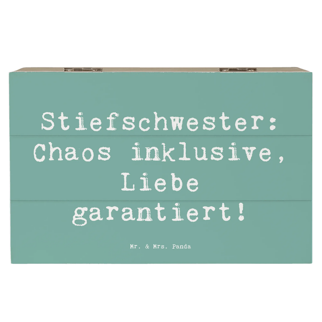 Holzkiste Spruch Stiefschwester Liebe Schatzkiste, Holzkiste, Aufbewahrungsbox, XXL, Erinnerungsbox, Dekokiste, Geschenkdose, Schatulle, Erinnerungskiste, Truhe, Kiste, Geschenkbox, Familie, Vatertag, Muttertag, Bruder, Schwester, Mama, Papa, Oma, Opa
