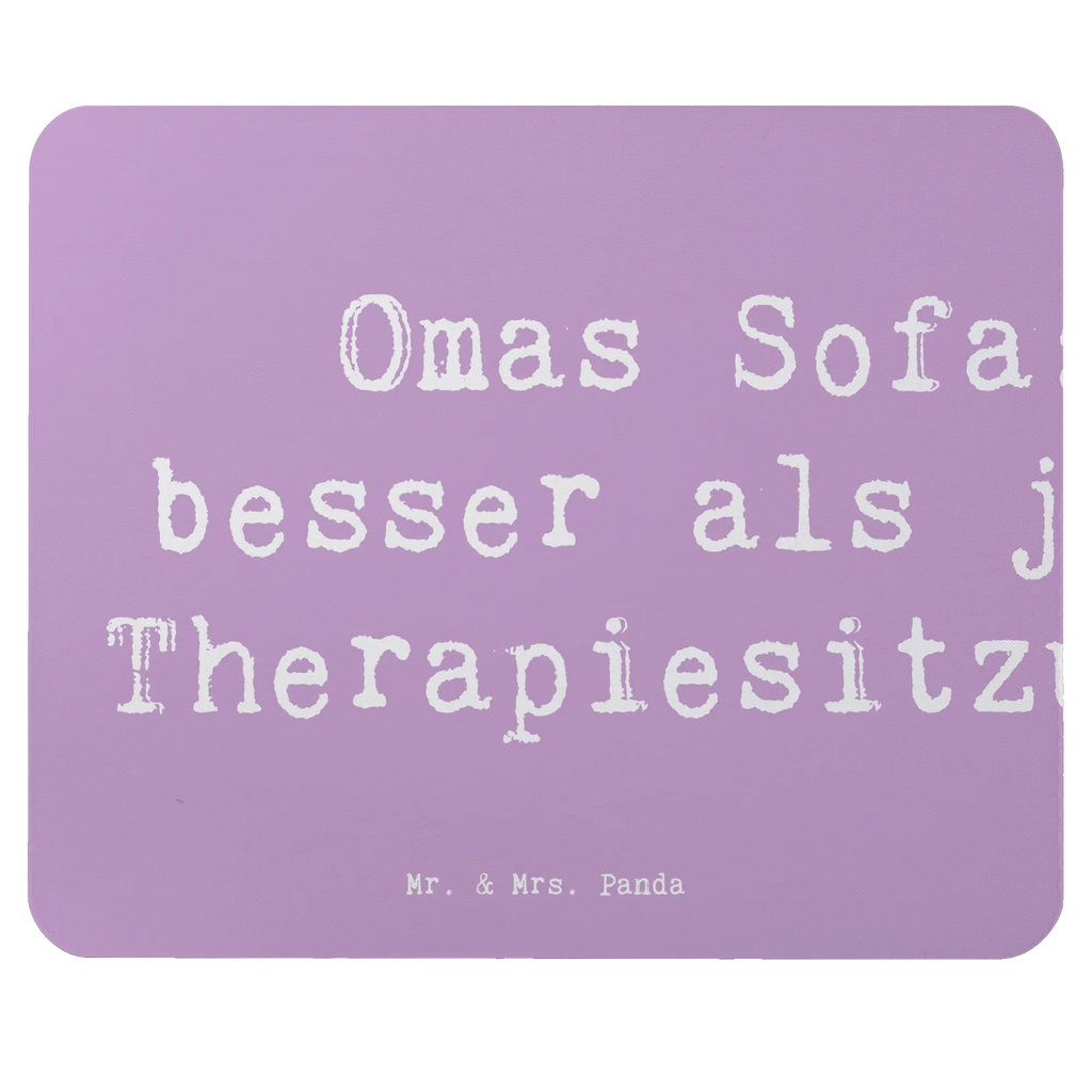 Mouse mat Saying Omas Sofa: besser als jede Therapiesitzung! Mousepad, Computer zubehör, Büroausstattung, PC Zubehör, Arbeitszimmer, Mauspad, Einzigartiges Mauspad, Designer Mauspad, Mausunterlage, Mauspad Büro, Familie, Vatertag, Muttertag, Bruder, Schwester, Mama, Papa, Oma, Opa