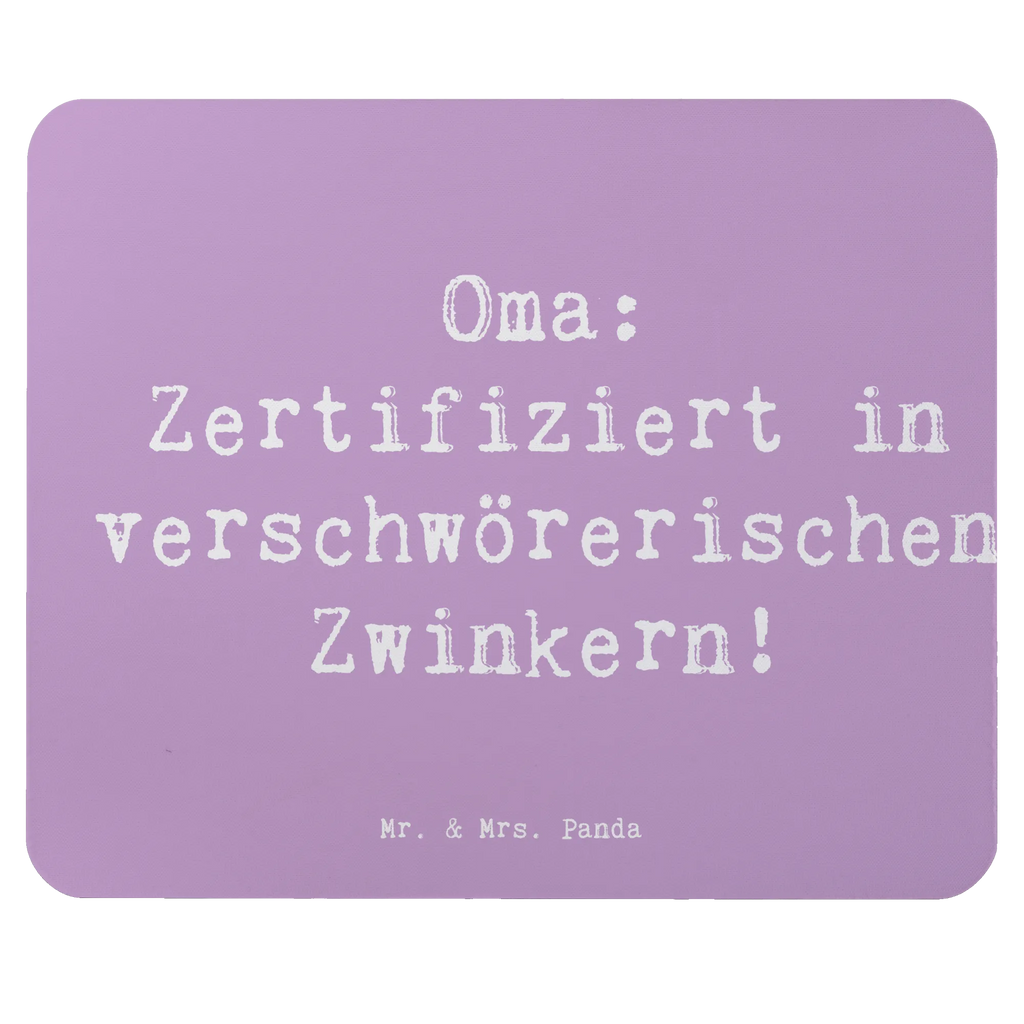 Mouse mat Saying Oma: Zertifiziert in verschwörerischen Zwinkern! Mousepad, Computer zubehör, Büroausstattung, PC Zubehör, Arbeitszimmer, Mauspad, Einzigartiges Mauspad, Designer Mauspad, Mausunterlage, Mauspad Büro, Familie, Vatertag, Muttertag, Bruder, Schwester, Mama, Papa, Oma, Opa
