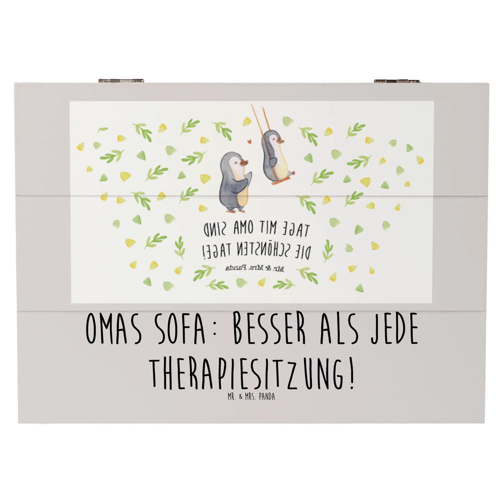 Wooden chest Omas Sofa: besser als jede Therapiesitzung! Erinnerungsbox, Geschenkdose, Aufbewahrungsbox, Dekokiste, Truhe, Schatulle, Holzkiste, Kiste, Erinnerungskiste, Geschenkbox, XXL, Schatzkiste, Familie, Vatertag, Muttertag, Bruder, Schwester, Mama, Papa, Oma, Opa