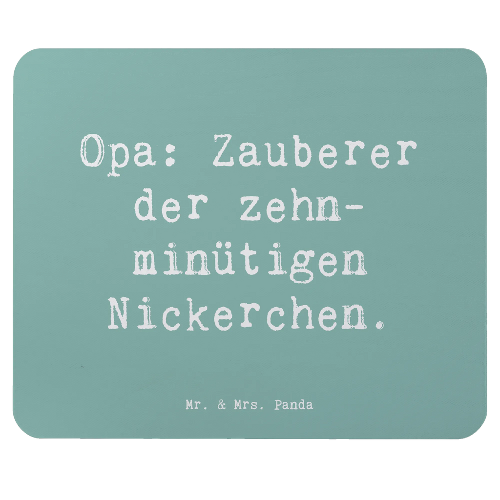 Mouse mat Saying Opa: Zauberer der zehn-minütigen Nickerchen. Mousepad, Computer zubehör, Büroausstattung, PC Zubehör, Arbeitszimmer, Mauspad, Einzigartiges Mauspad, Designer Mauspad, Mausunterlage, Mauspad Büro, Familie, Vatertag, Muttertag, Bruder, Schwester, Mama, Papa, Oma, Opa