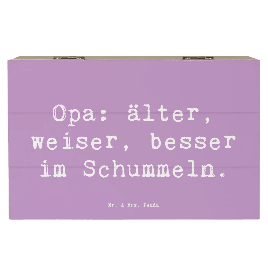 Holzkiste Spruch Opa Weisheit Kiste, Schatulle, Schatzkiste, XXL, Geschenkbox, Holzkiste, Erinnerungskiste, Aufbewahrungsbox, Erinnerungsbox, Geschenkdose, Truhe, Dekokiste, Familie, Vatertag, Muttertag, Bruder, Schwester, Mama, Papa, Oma, Opa