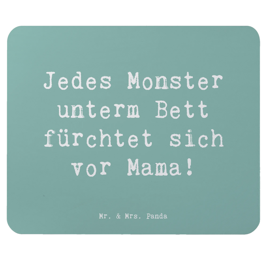 Mouse mat Saying Jedes Monster unterm Bett fürchtet sich vor Mama! Mousepad, Computer zubehör, Büroausstattung, PC Zubehör, Arbeitszimmer, Mauspad, Einzigartiges Mauspad, Designer Mauspad, Mausunterlage, Mauspad Büro, Familie, Vatertag, Muttertag, Bruder, Schwester, Mama, Papa, Oma, Opa