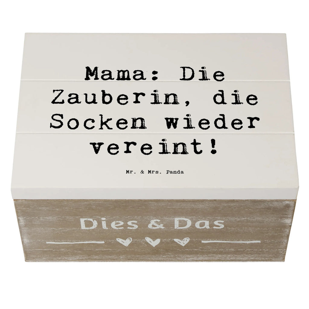 Holzkiste Spruch Mama Zauberin Schatzkiste, Erinnerungsbox, Schatulle, Erinnerungskiste, Geschenkbox, Dekokiste, Kiste, XXL, Geschenkdose, Aufbewahrungsbox, Truhe, Holzkiste, Familie, Vatertag, Muttertag, Bruder, Schwester, Mama, Papa, Oma, Opa