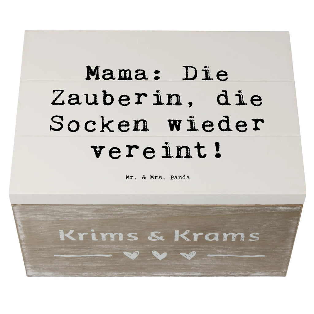 Holzkiste Spruch Mama Zauberin Schatzkiste, Erinnerungsbox, Schatulle, Erinnerungskiste, Geschenkbox, Dekokiste, Kiste, XXL, Geschenkdose, Aufbewahrungsbox, Truhe, Holzkiste, Familie, Vatertag, Muttertag, Bruder, Schwester, Mama, Papa, Oma, Opa