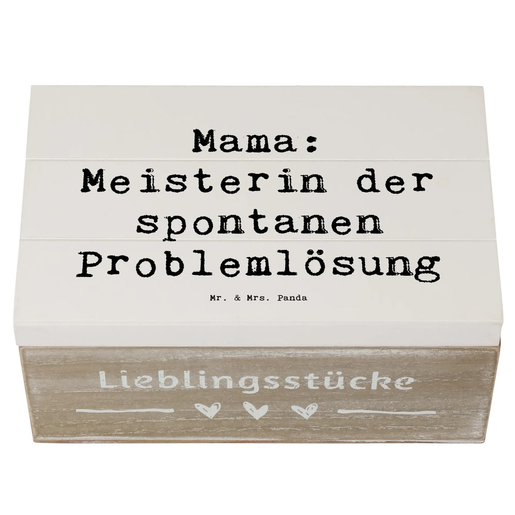 Holzkiste Spruch Mama Meisterin Erinnerungskiste, Geschenkdose, Schatzkiste, Kiste, Dekokiste, XXL, Erinnerungsbox, Schatulle, Aufbewahrungsbox, Truhe, Geschenkbox, Holzkiste, Familie, Vatertag, Muttertag, Bruder, Schwester, Mama, Papa, Oma, Opa