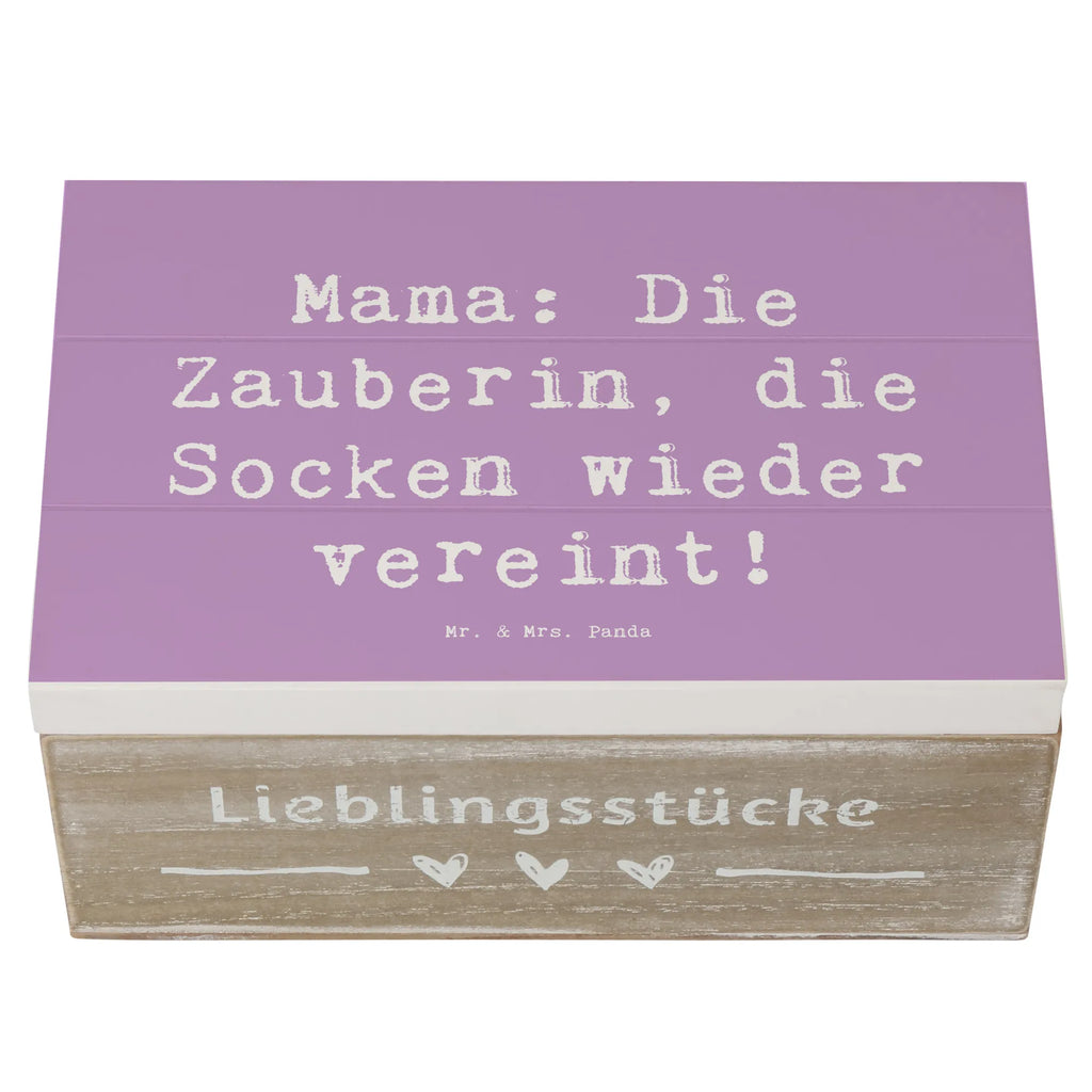Holzkiste Spruch Mama Zauberin Schatzkiste, Erinnerungsbox, Schatulle, Erinnerungskiste, Geschenkbox, Dekokiste, Kiste, XXL, Geschenkdose, Aufbewahrungsbox, Truhe, Holzkiste, Familie, Vatertag, Muttertag, Bruder, Schwester, Mama, Papa, Oma, Opa