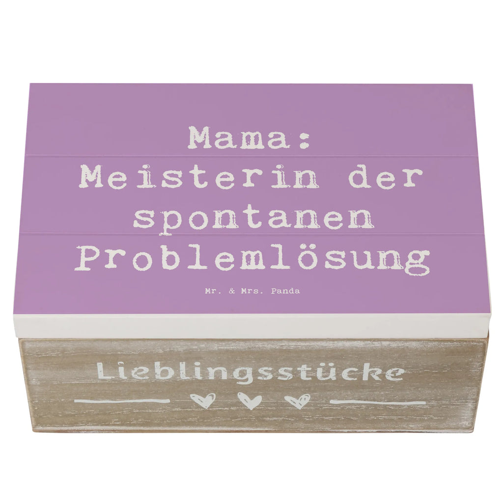 Holzkiste Spruch Mama Meisterin Erinnerungskiste, Geschenkdose, Schatzkiste, Kiste, Dekokiste, XXL, Erinnerungsbox, Schatulle, Aufbewahrungsbox, Truhe, Geschenkbox, Holzkiste, Familie, Vatertag, Muttertag, Bruder, Schwester, Mama, Papa, Oma, Opa