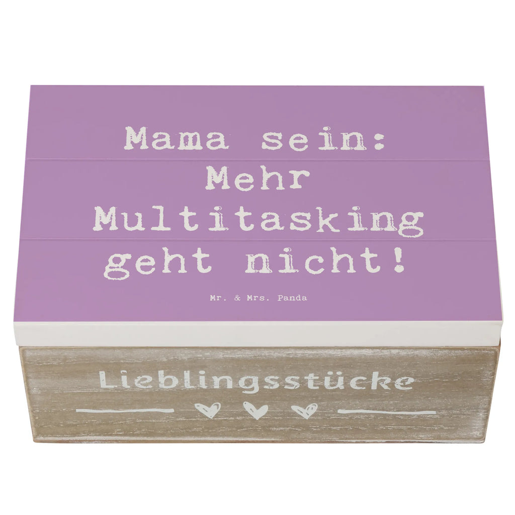 Holzkiste Spruch Mama Multitasking Holzkiste, Geschenkdose, Dekokiste, Schatzkiste, Truhe, Erinnerungsbox, Geschenkbox, Schatulle, Aufbewahrungsbox, Erinnerungskiste, XXL, Kiste, Familie, Vatertag, Muttertag, Bruder, Schwester, Mama, Papa, Oma, Opa