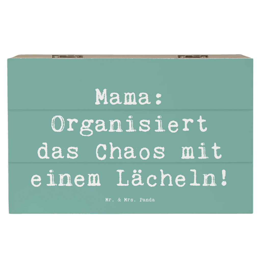 Holzkiste Spruch Mama Ordnung Truhe, Geschenkdose, Schatulle, Erinnerungsbox, Kiste, Geschenkbox, Dekokiste, Aufbewahrungsbox, XXL, Holzkiste, Schatzkiste, Erinnerungskiste, Familie, Vatertag, Muttertag, Bruder, Schwester, Mama, Papa, Oma, Opa