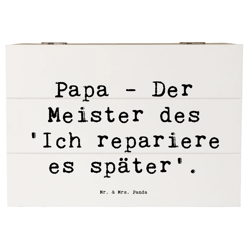 Wooden chest Saying Papa - Der Meister des 'Ich repariere es später'. Aufbewahrungsbox aus Holz, fotobox, Erinnerungskiste, Box aus Holz, aufbewahrungskiste mit deckel, Holzbox mit Deckel, schmuckbox, schatzkiste holz, Box, holzschatulle, Holztruhe, schmuckkiste, fotokiste, Kiste, schatztruhe, holzkästchen, truhe mit deckel, Geschenkbox, erinnerungsbox holz, Holzbox, geschenkbox holz, Aufbewahrungsbox, kiste holz, Schatzkiste, box holz, schmucktruhe, Kiste mit Deckel, holzschachtel, Holz Aufbewahrungsbox, Schatulle, Aufbewahrungskiste, geschenkkiste, truhe holz, Holzkiste mit Deckel, Erinnerungsbox, Aufbewahrungstruhe, Truhe, Aufbewahrungsbox Holz, geschenkbox mit deckel, Holzkiste, Vatertag, Opa, Familie, Mama, Oma, Papa, Schwester, Muttertag, Bruder