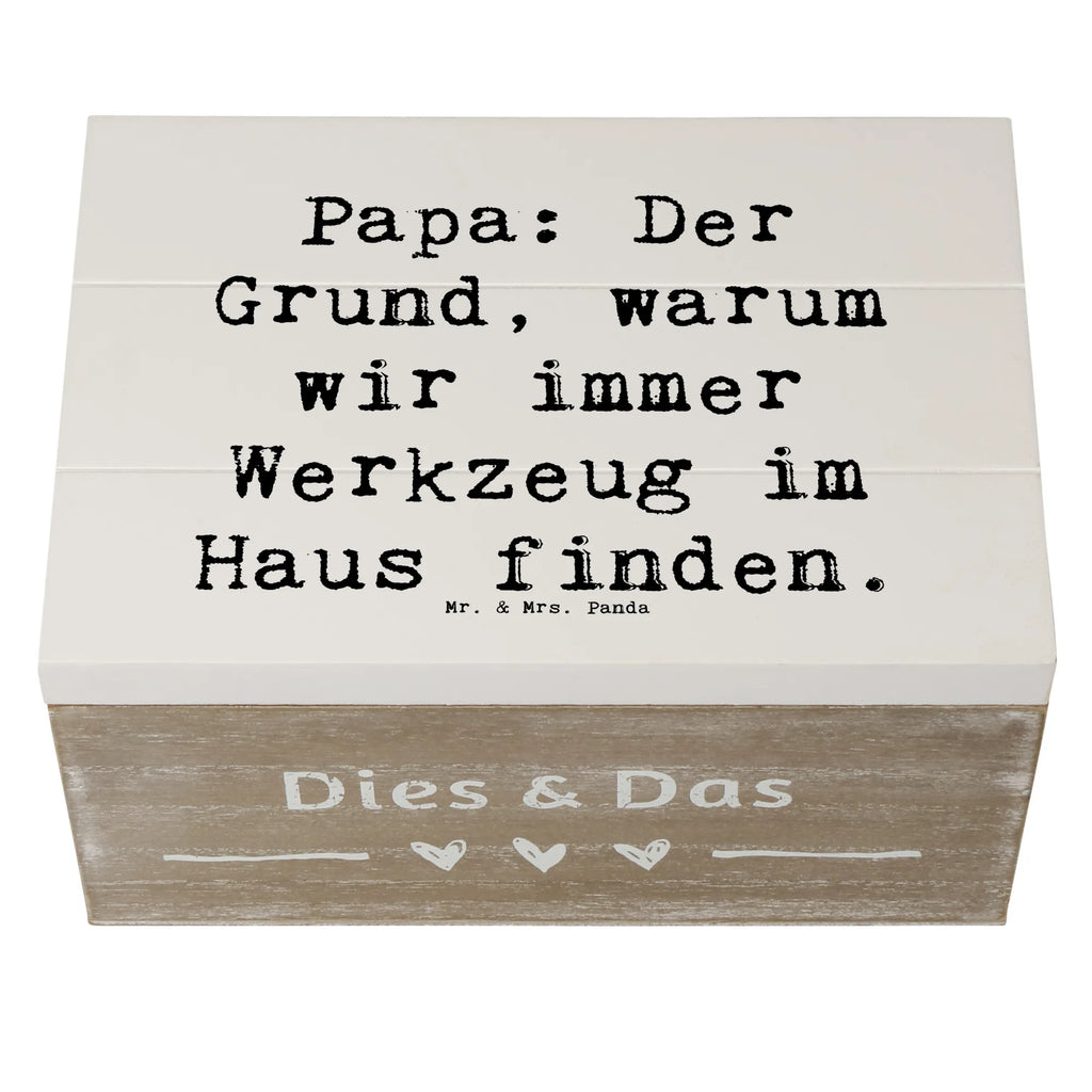 Holzkiste Spruch Papa Werkzeug Geschenkdose, Holzkiste, XXL, Truhe, Dekokiste, Aufbewahrungsbox, Kiste, Erinnerungskiste, Schatzkiste, Schatulle, Erinnerungsbox, Geschenkbox, Familie, Vatertag, Muttertag, Bruder, Schwester, Mama, Papa, Oma, Opa