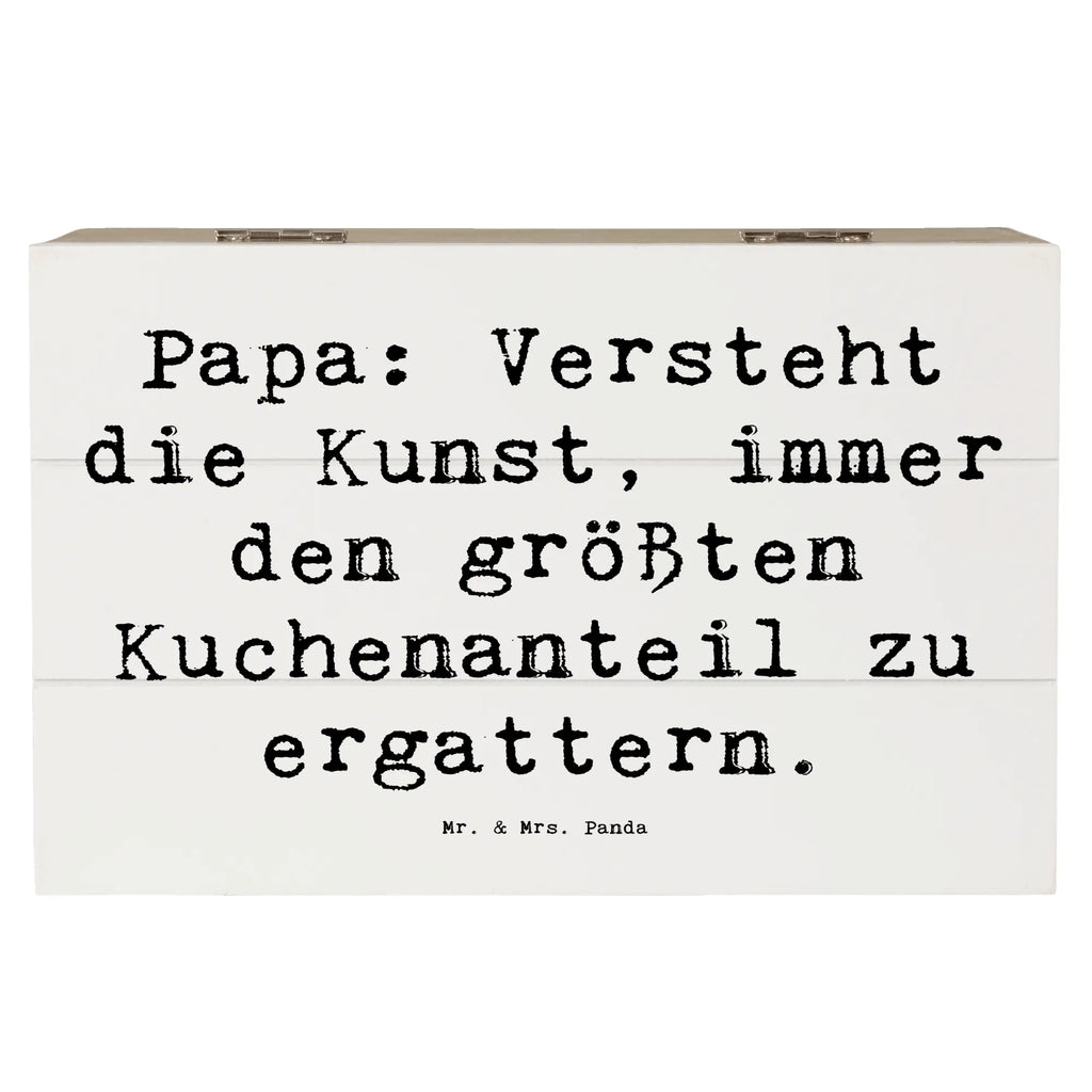 Holzkiste Spruch Papa Kuchenmeister Erinnerungsbox, Dekokiste, Geschenkdose, Holzkiste, Erinnerungskiste, Schatzkiste, XXL, Schatulle, Geschenkbox, Aufbewahrungsbox, Kiste, Truhe, Familie, Vatertag, Muttertag, Bruder, Schwester, Mama, Papa, Oma, Opa