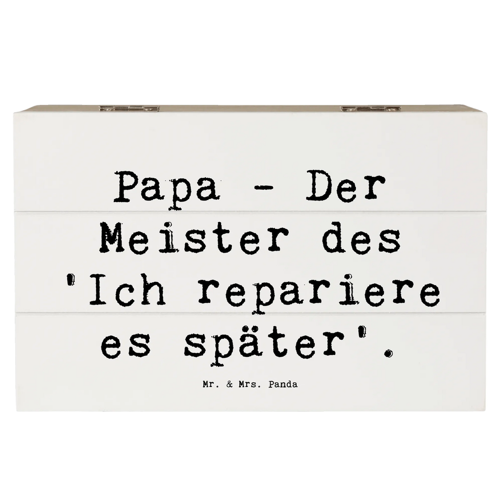 Wooden chest Saying Papa - Der Meister des 'Ich repariere es später'. Aufbewahrungsbox aus Holz, fotobox, Erinnerungskiste, Box aus Holz, aufbewahrungskiste mit deckel, Holzbox mit Deckel, schmuckbox, schatzkiste holz, Box, holzschatulle, Holztruhe, schmuckkiste, fotokiste, Kiste, schatztruhe, holzkästchen, truhe mit deckel, Geschenkbox, erinnerungsbox holz, Holzbox, geschenkbox holz, Aufbewahrungsbox, kiste holz, Schatzkiste, box holz, schmucktruhe, Kiste mit Deckel, holzschachtel, Holz Aufbewahrungsbox, Schatulle, Aufbewahrungskiste, geschenkkiste, truhe holz, Holzkiste mit Deckel, Erinnerungsbox, Aufbewahrungstruhe, Truhe, Aufbewahrungsbox Holz, geschenkbox mit deckel, Holzkiste, Vatertag, Opa, Familie, Mama, Oma, Papa, Schwester, Muttertag, Bruder