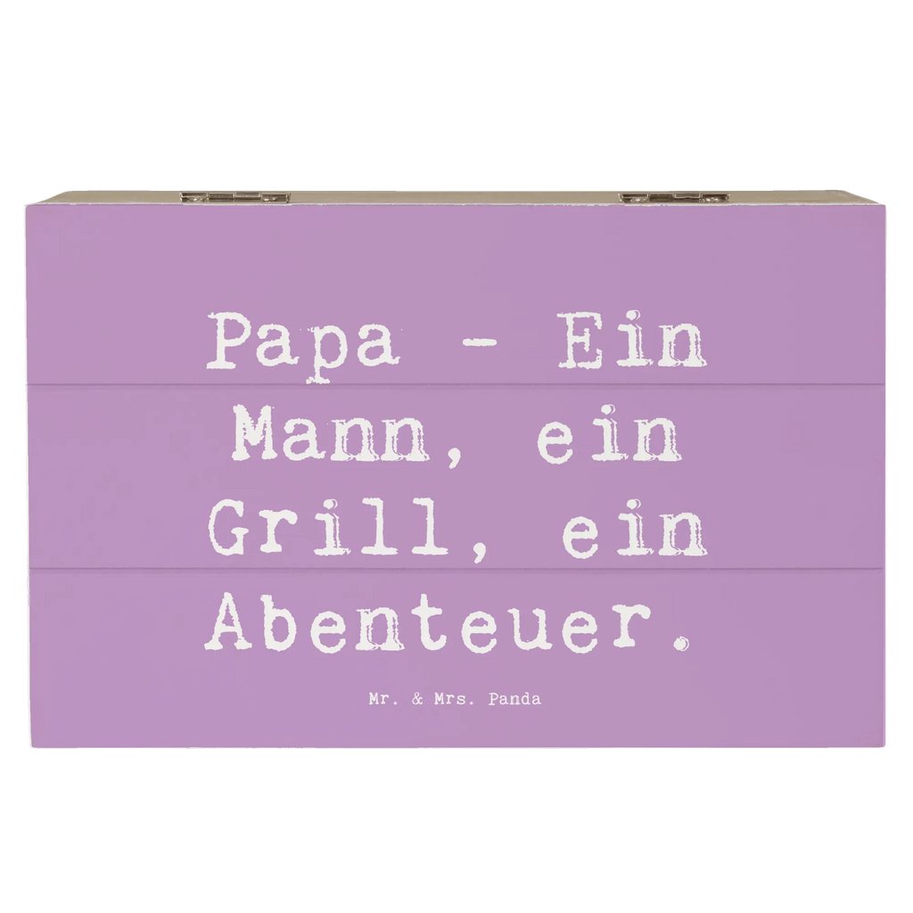 Holzkiste Spruch Papa Abenteuer Erinnerungsbox, Kiste, Aufbewahrungsbox, XXL, Schatzkiste, Schatulle, Truhe, Dekokiste, Erinnerungskiste, Geschenkdose, Holzkiste, Geschenkbox, Familie, Vatertag, Muttertag, Bruder, Schwester, Mama, Papa, Oma, Opa