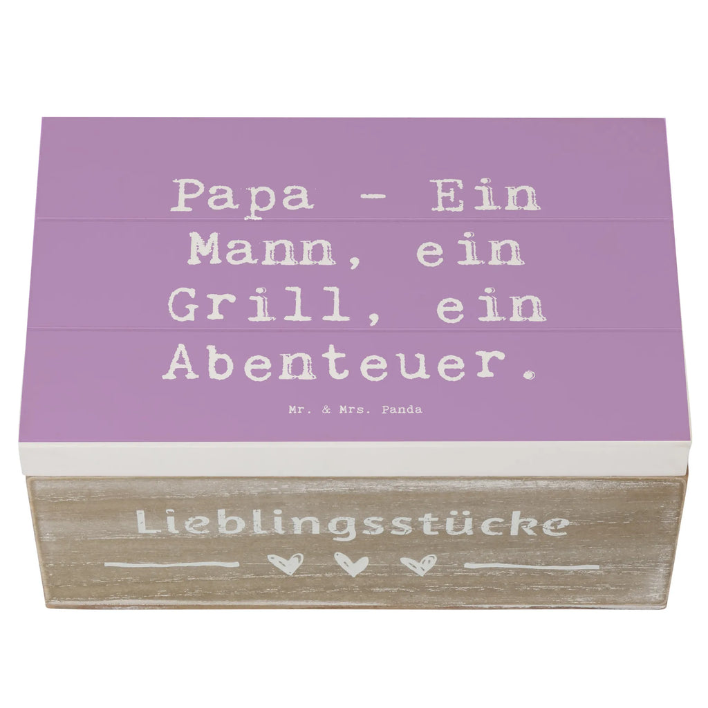 Holzkiste Spruch Papa Abenteuer Erinnerungsbox, Kiste, Aufbewahrungsbox, XXL, Schatzkiste, Schatulle, Truhe, Dekokiste, Erinnerungskiste, Geschenkdose, Holzkiste, Geschenkbox, Familie, Vatertag, Muttertag, Bruder, Schwester, Mama, Papa, Oma, Opa