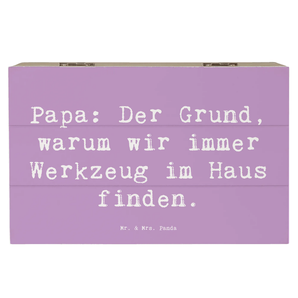 Holzkiste Spruch Papa Werkzeug Geschenkdose, Holzkiste, XXL, Truhe, Dekokiste, Aufbewahrungsbox, Kiste, Erinnerungskiste, Schatzkiste, Schatulle, Erinnerungsbox, Geschenkbox, Familie, Vatertag, Muttertag, Bruder, Schwester, Mama, Papa, Oma, Opa