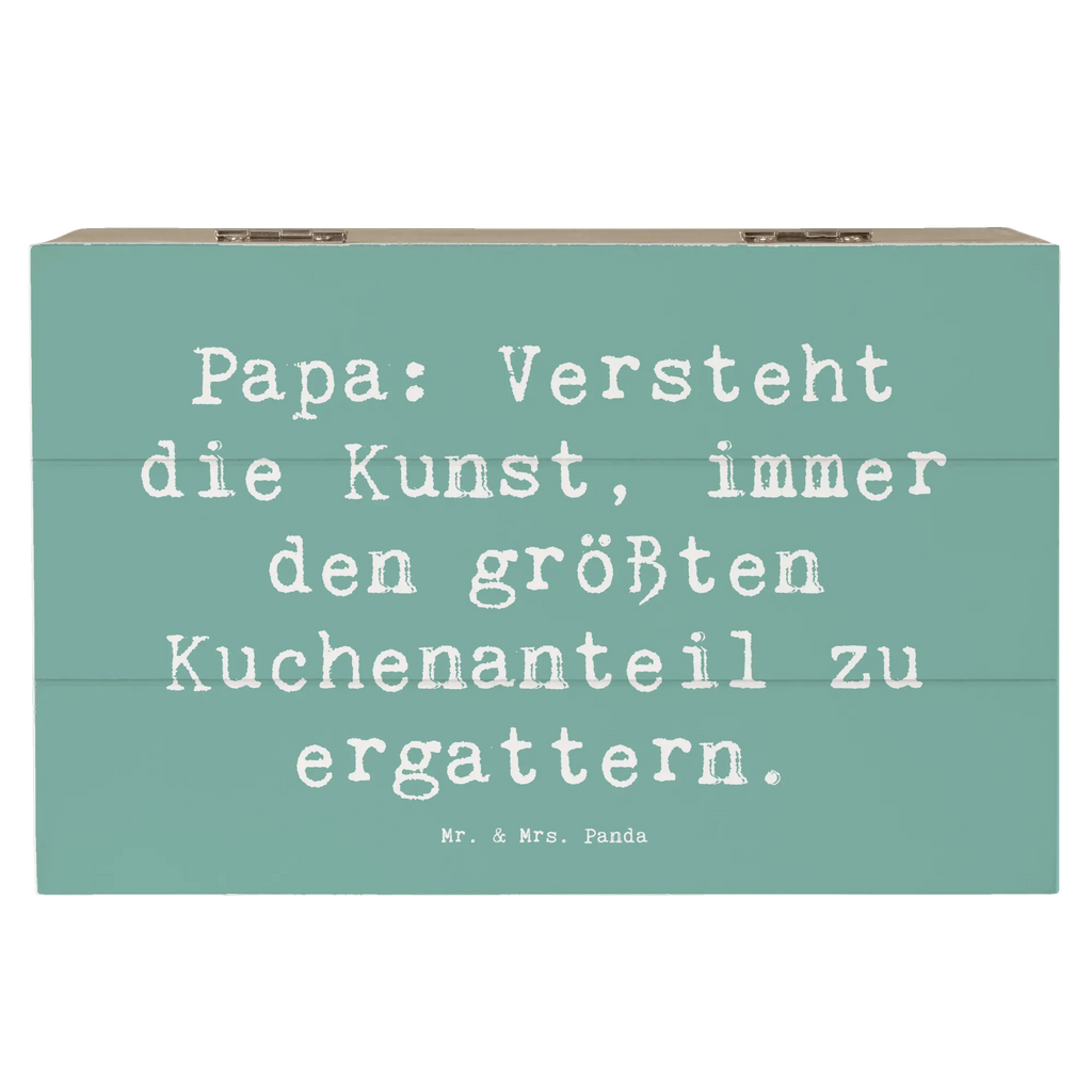 Holzkiste Spruch Papa Kuchenmeister Erinnerungsbox, Dekokiste, Geschenkdose, Holzkiste, Erinnerungskiste, Schatzkiste, XXL, Schatulle, Geschenkbox, Aufbewahrungsbox, Kiste, Truhe, Familie, Vatertag, Muttertag, Bruder, Schwester, Mama, Papa, Oma, Opa