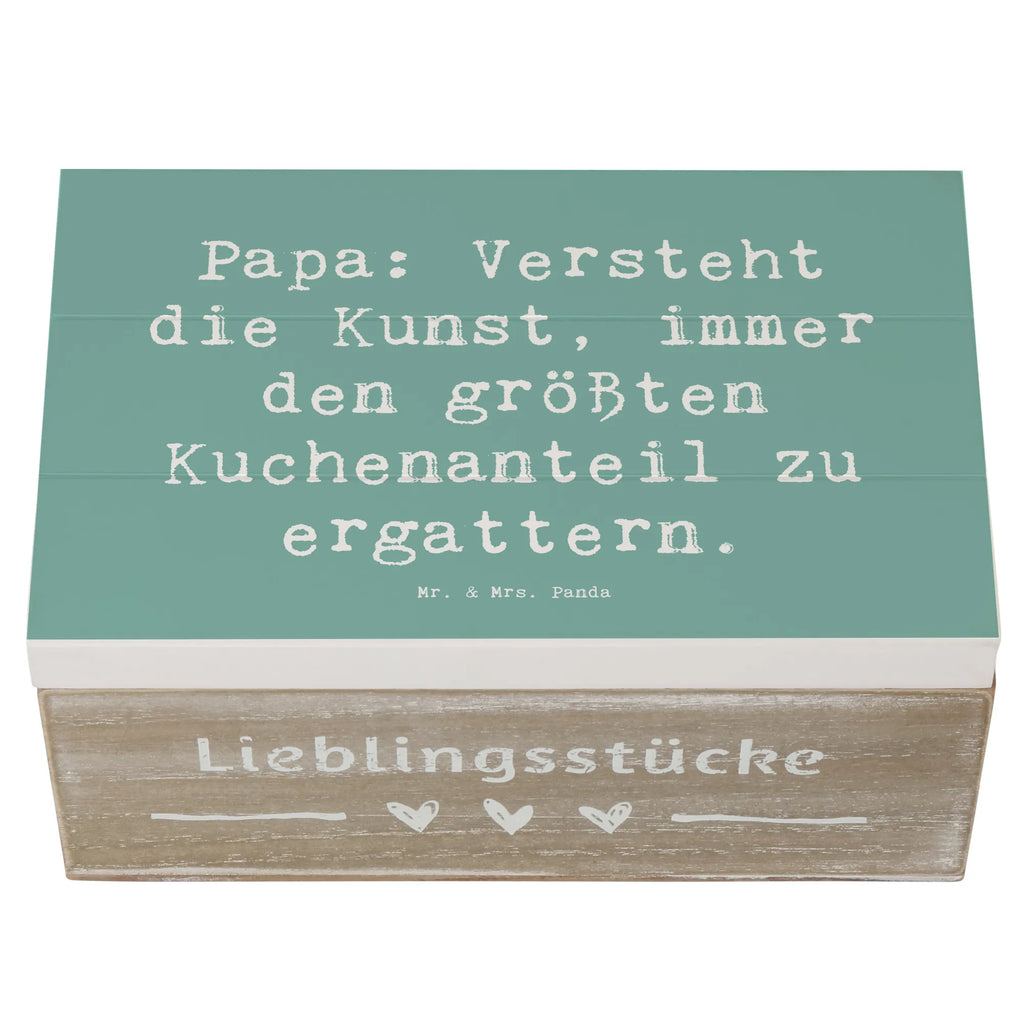 Holzkiste Spruch Papa Kuchenmeister Erinnerungsbox, Dekokiste, Geschenkdose, Holzkiste, Erinnerungskiste, Schatzkiste, XXL, Schatulle, Geschenkbox, Aufbewahrungsbox, Kiste, Truhe, Familie, Vatertag, Muttertag, Bruder, Schwester, Mama, Papa, Oma, Opa