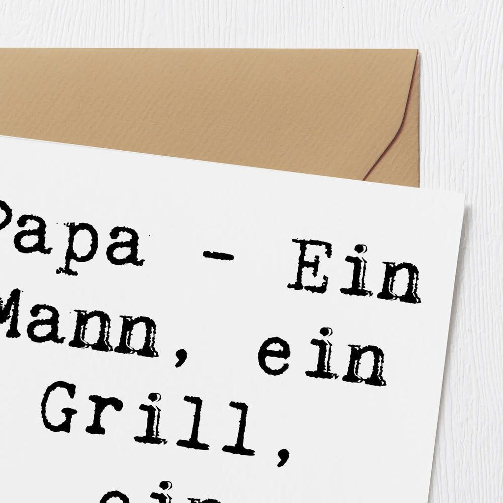 Deluxe Karte Spruch Papa Abenteuer Glückwunschkarte, Karte, Grußkarte, Klappkarte, Geburtstagskarte, Hochzeitskarte, Hochwertige Klappkarte, Einladungskarte, Hochwertige Grußkarte, Familie, Vatertag, Muttertag, Bruder, Schwester, Mama, Papa, Oma, Opa
