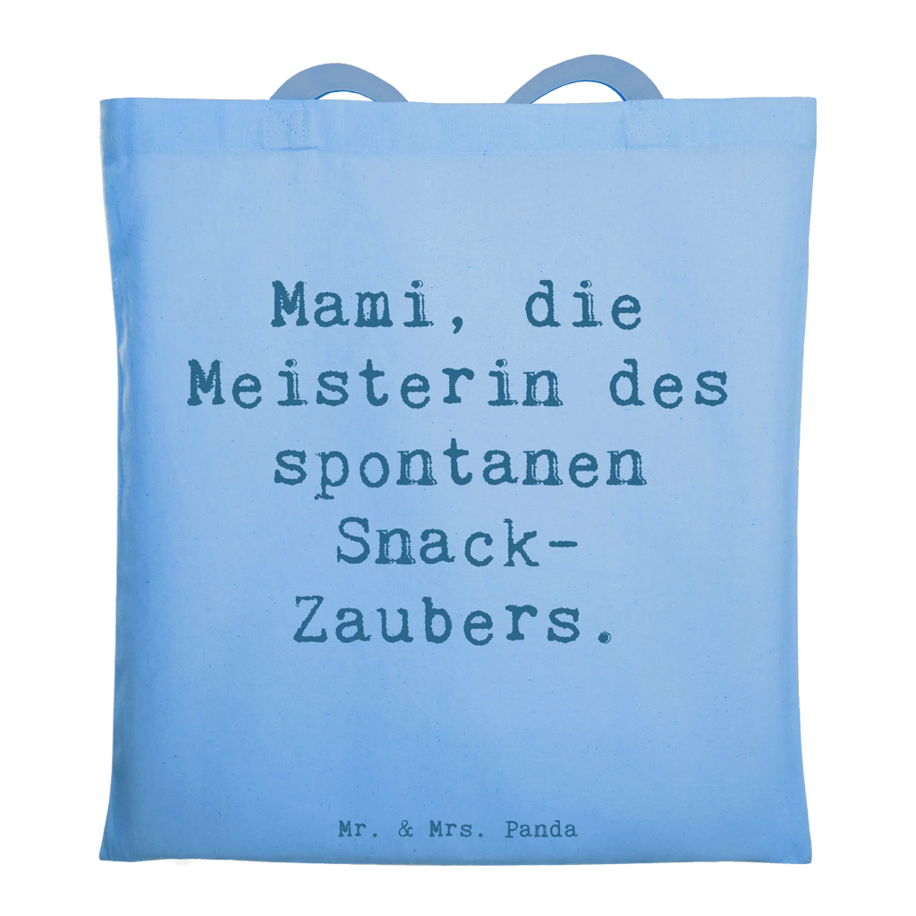 Tragetasche Spruch Mami Snack-Zauber Beuteltasche, Beutel, Einkaufstasche, Jutebeutel, Stoffbeutel, Tasche, Shopper, Umhängetasche, Strandtasche, Schultertasche, Stofftasche, Tragetasche, Badetasche, Jutetasche, Einkaufstüte, Laptoptasche, Familie, Vatertag, Muttertag, Bruder, Schwester, Mama, Papa, Oma, Opa