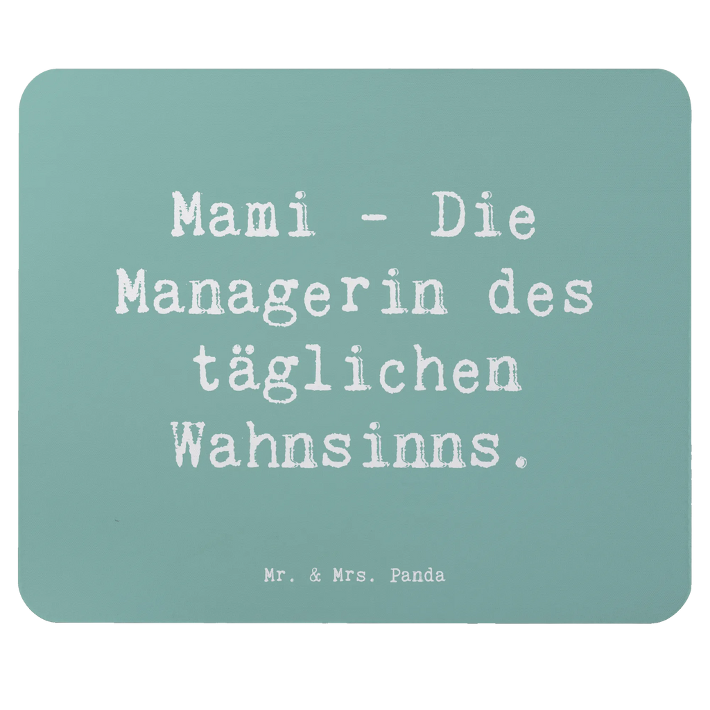 Mouse mat Saying Mami - Die Managerin des täglichen Wahnsinns. Mousepad, Computer zubehör, Büroausstattung, PC Zubehör, Arbeitszimmer, Mauspad, Einzigartiges Mauspad, Designer Mauspad, Mausunterlage, Mauspad Büro, Familie, Vatertag, Muttertag, Bruder, Schwester, Mama, Papa, Oma, Opa