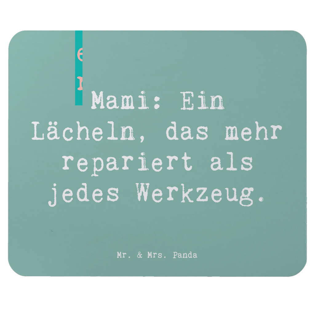 Mouse mat Saying Mami: Ein Lächeln, das mehr repariert als jedes Werkzeug. Mousepad, Computer zubehör, Büroausstattung, PC Zubehör, Arbeitszimmer, Mauspad, Einzigartiges Mauspad, Designer Mauspad, Mausunterlage, Mauspad Büro, Familie, Vatertag, Muttertag, Bruder, Schwester, Mama, Papa, Oma, Opa