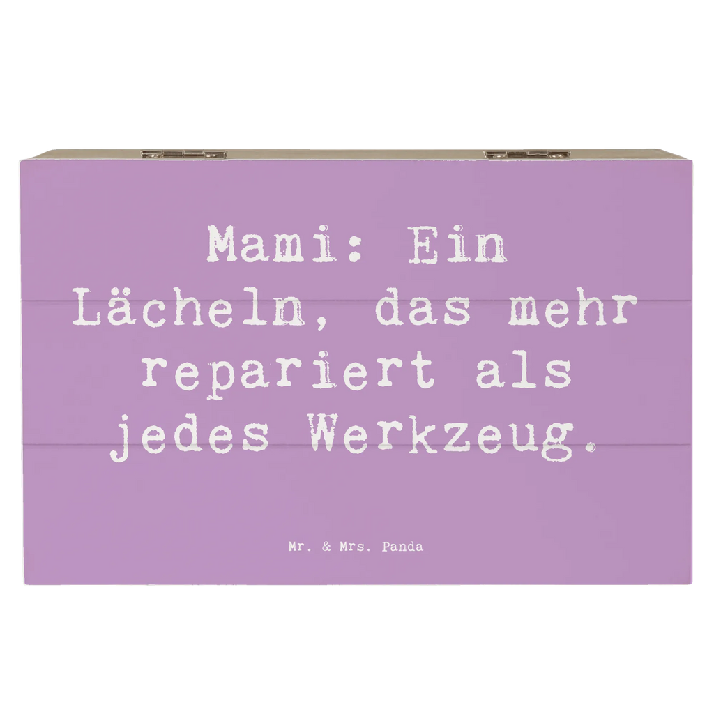 Holzkiste Spruch Mami Lächeln Geschenkbox, Erinnerungskiste, Dekokiste, Truhe, Kiste, Holzkiste, Erinnerungsbox, Geschenkdose, Schatulle, Schatzkiste, Aufbewahrungsbox, XXL, Familie, Vatertag, Muttertag, Bruder, Schwester, Mama, Papa, Oma, Opa