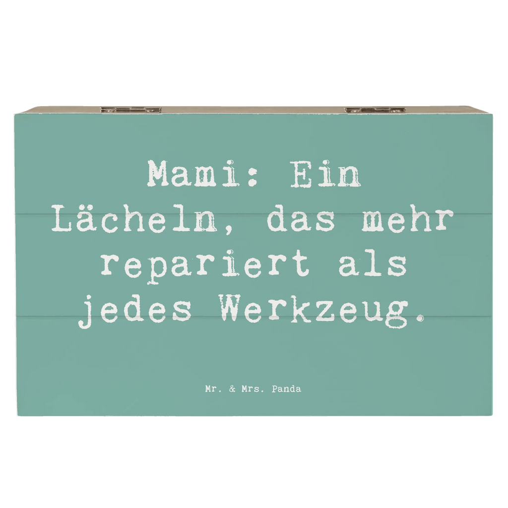 Holzkiste Spruch Mami Lächeln Geschenkbox, Erinnerungskiste, Dekokiste, Truhe, Kiste, Holzkiste, Erinnerungsbox, Geschenkdose, Schatulle, Schatzkiste, Aufbewahrungsbox, XXL, Familie, Vatertag, Muttertag, Bruder, Schwester, Mama, Papa, Oma, Opa